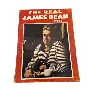 The Real James Dean Story Vintage Magazine 1956 First Edition Iconic Photos